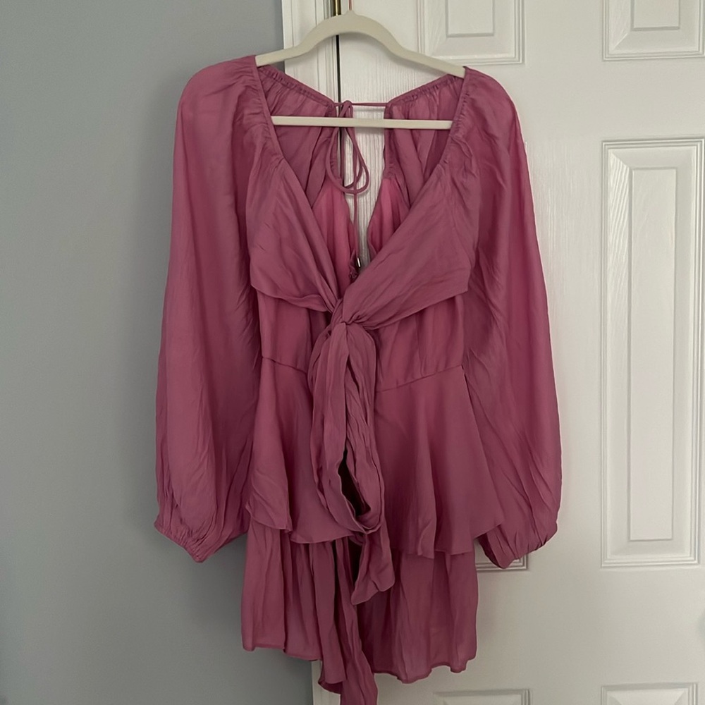 Pink showpo romper